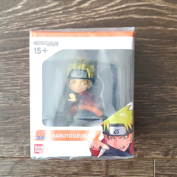Naruto: Shippuden - Naruto Uzumaki Chibi Masters Toy Figure 3" - NIB - Picture 2 of 5